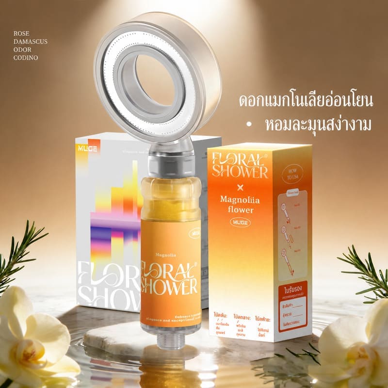 Siriaura I ไส้กรองฝักบัวอโรมา กรองคลอรีน