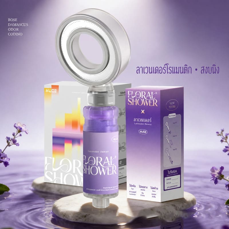 Siriaura I ไส้กรองฝักบัวอโรมา กรองคลอรีน