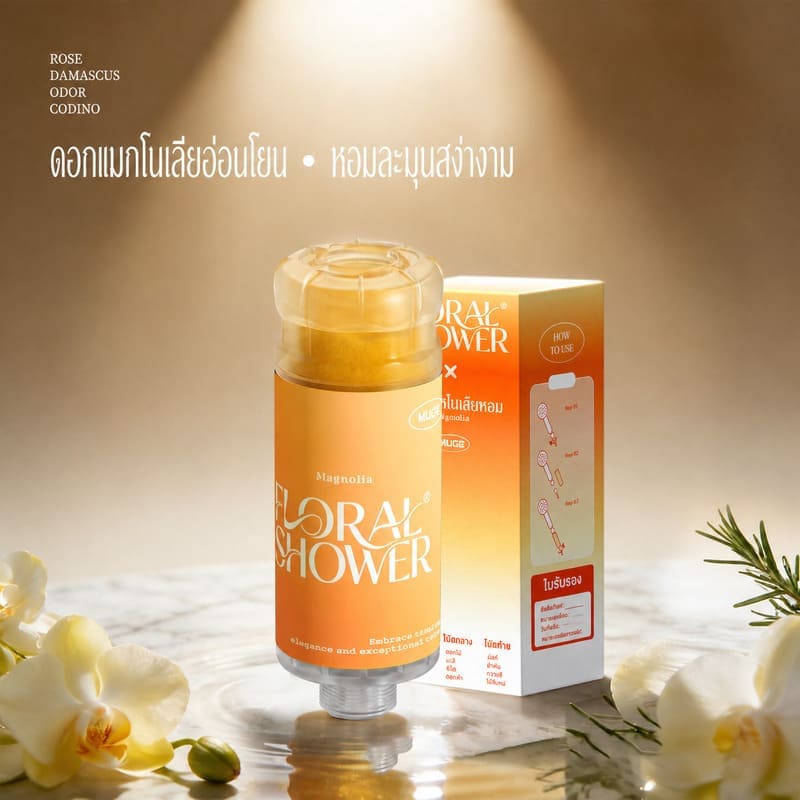 Siriaura I ไส้กรองฝักบัวอโรมา กรองคลอรีน