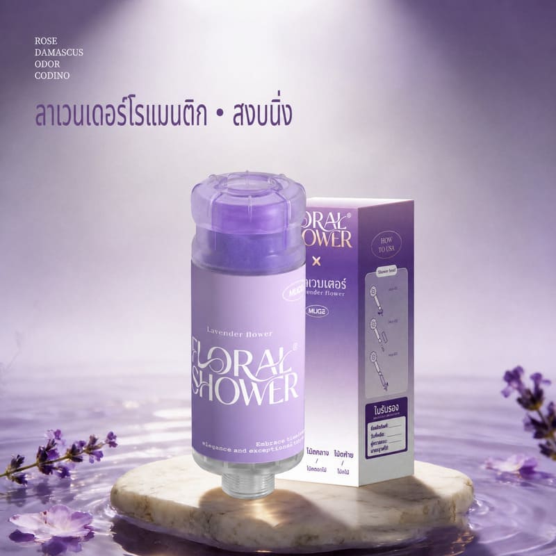 Siriaura I ไส้กรองฝักบัวอโรมา กรองคลอรีน