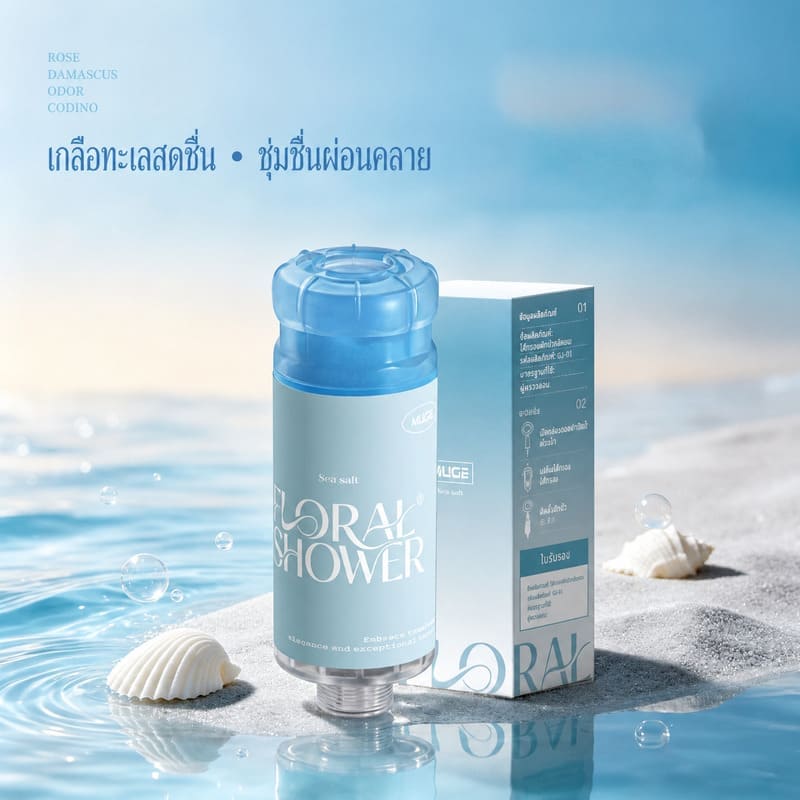 Siriaura I ไส้กรองฝักบัวอโรมา กรองคลอรีน